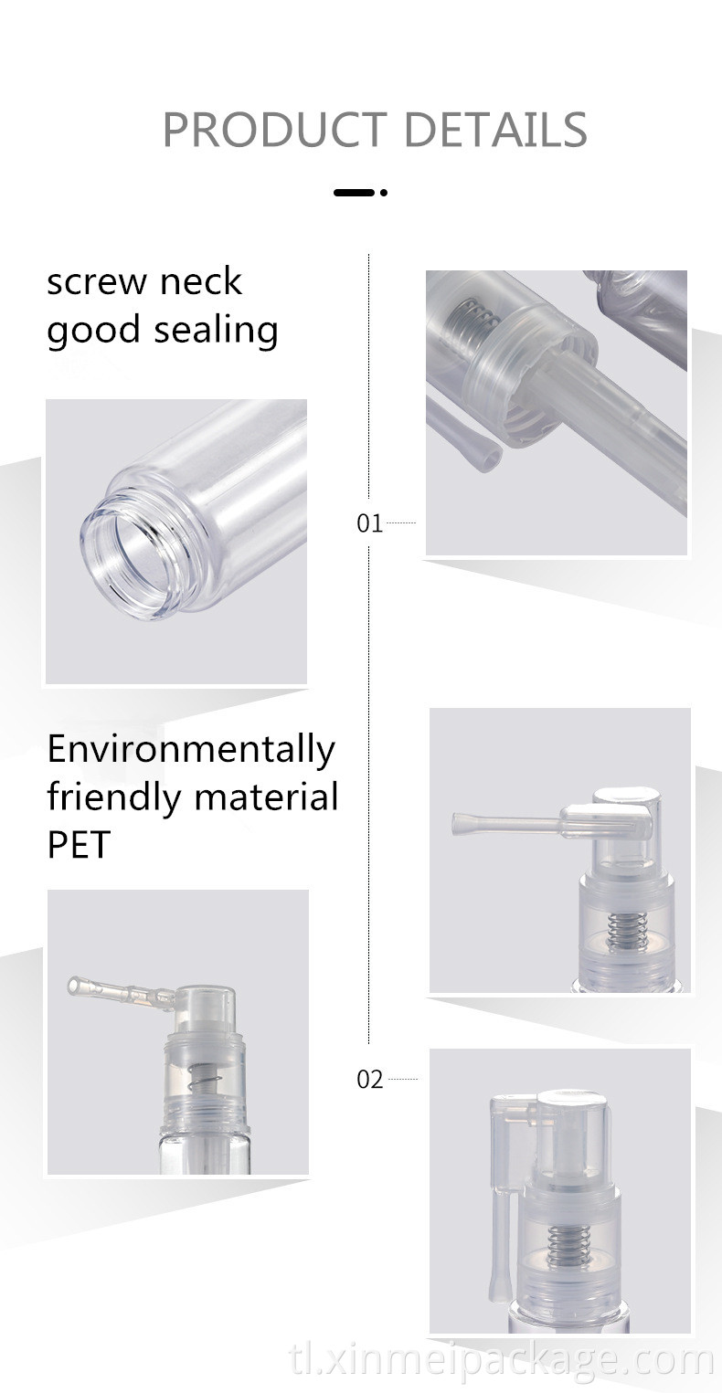 Pet Talcum Pump Powder Spray Bottle pet talcum pump powder spray bottle